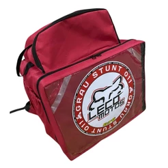 Bag Pizza Mochila Motoboy Entregador Delivery Isopor Termica Grau Stunt 011
