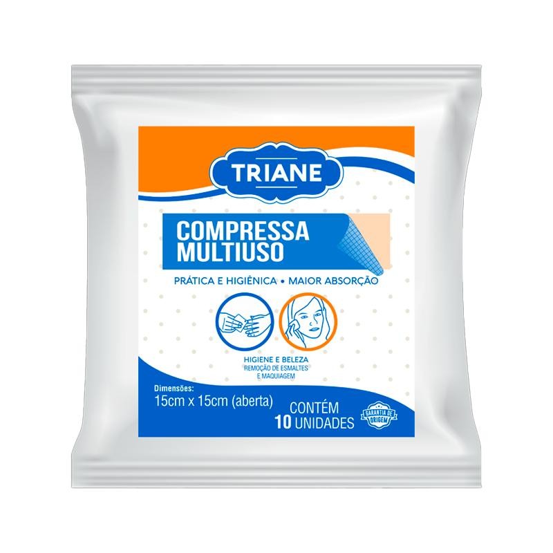 Compressa Multiuso Triane 10 Unidades em Oferta na Shopee