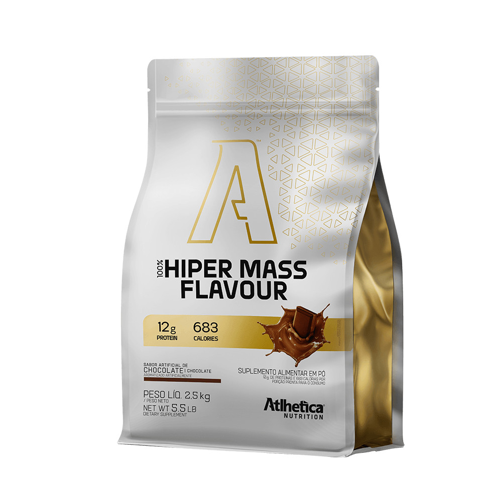 Hipercalórico (Massa) - Hiper Mass Flavour - Atlhetica - 2,5Kg Hipercalórico (Massa) - Hiper Mass Flavour - Atlhetica - 2,5Kg