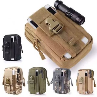 Bolsa de Cintura Tática Militar | Compacta, Durável, p/ Celular, Bike e Montanhismo em Oferta na Shopee