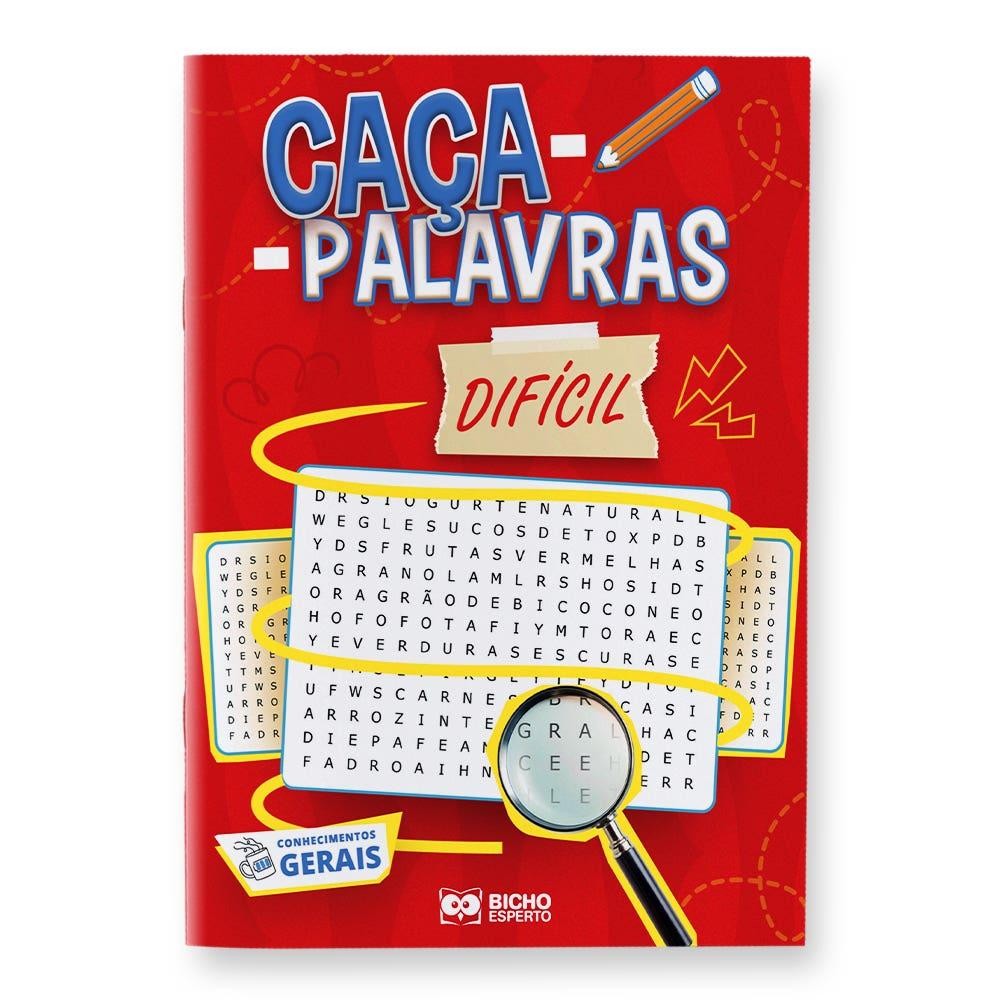 Caça-palavras- difícil   em Oferta na Shopee
