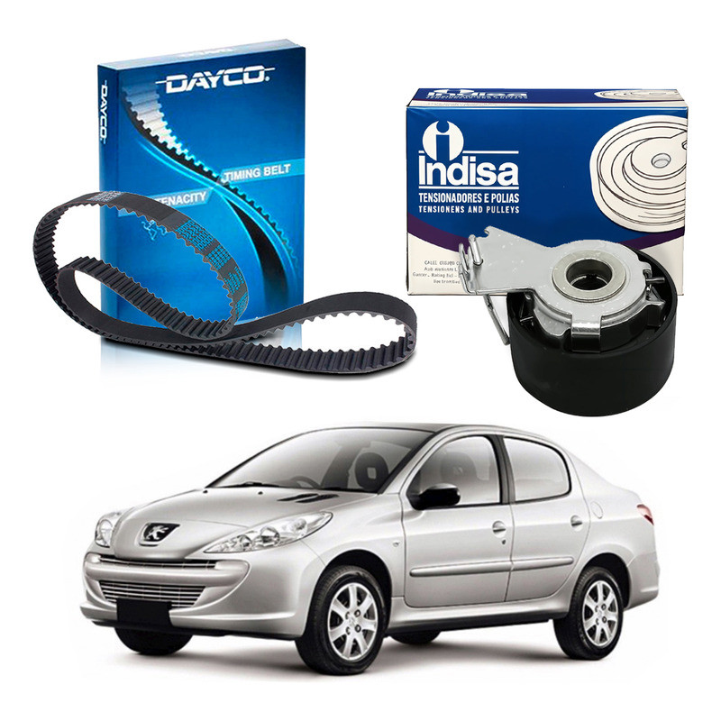 Kit Correia Dentada Tensor 207 Passion 1.4 2008 A 2015 em Oferta na Shopee