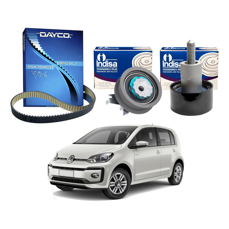 Kit Correia Dentada Tensor Up 1.0 12v Mpi Tsi 2014 A 2021