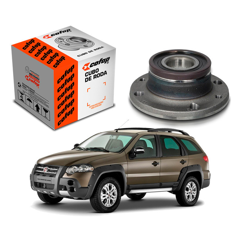 Cubo De Roda Traseiro Abs Palio Adventure 1.8 2011 A 2021 em Oferta na Shopee