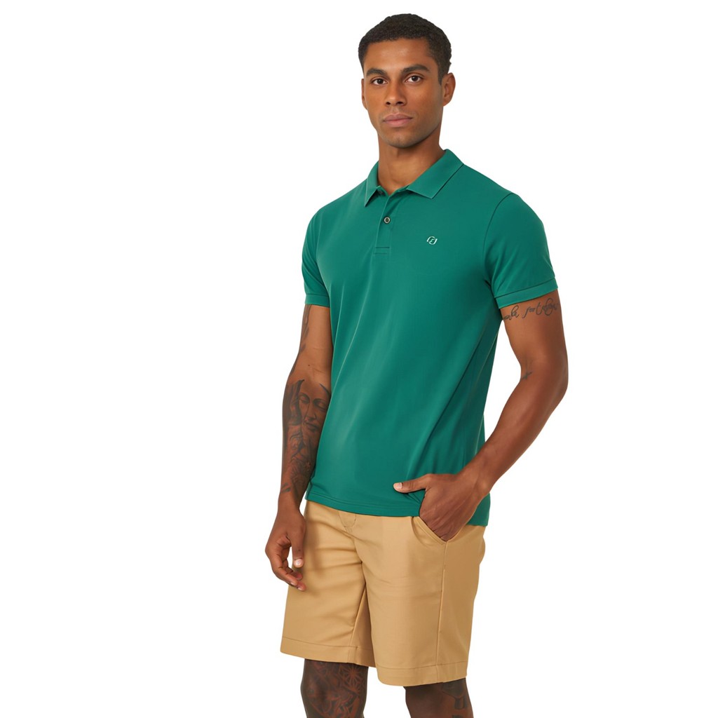 Camisa Polo  Masculina Colcci Logo Cc
