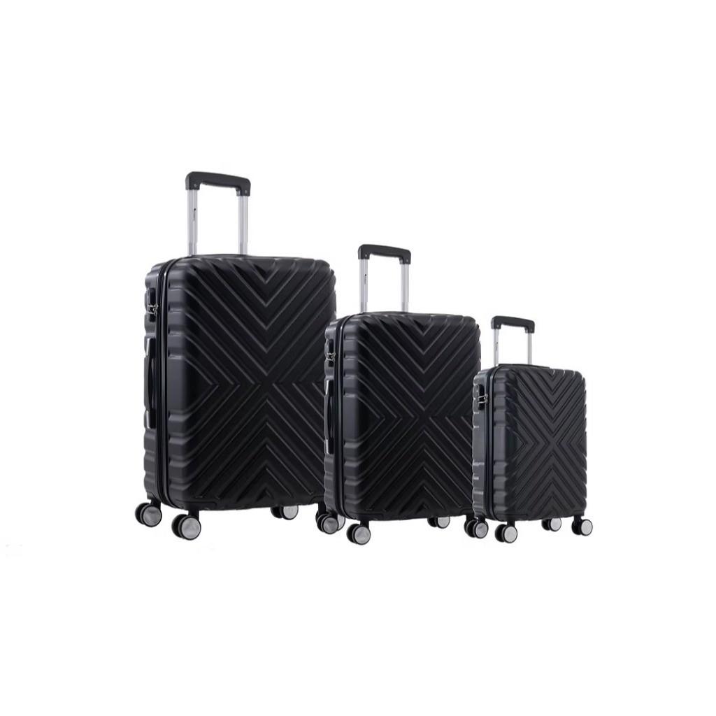 kit Mala de Viagem ABS Cruzeiro com 2 PCs P e M / Kit com 3 PCs P, M e G mala de bordo de alto padrao
