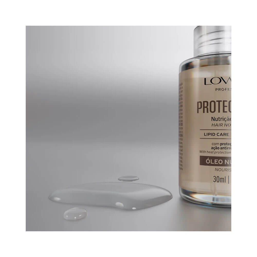 Detalhes do Óleo Capilar Lowell Protect Care Nutritivo 30ml