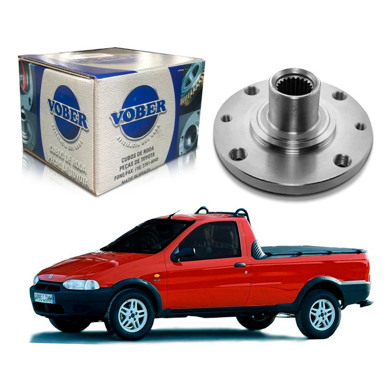 Cubo Roda Dianteiro Strada 1.5 1.6 1998 A 2000 em Oferta na Shopee