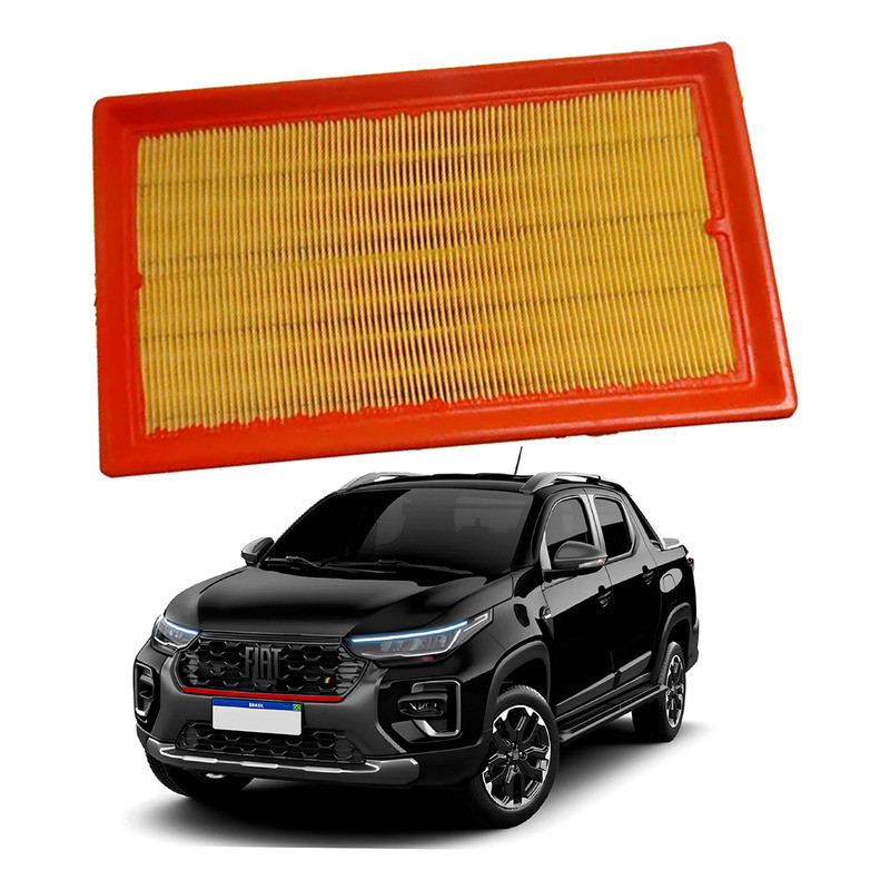 Filtro De Ar Motor Fiat Strada 1.0 Turbo 2023 A 2024 em Oferta na Shopee