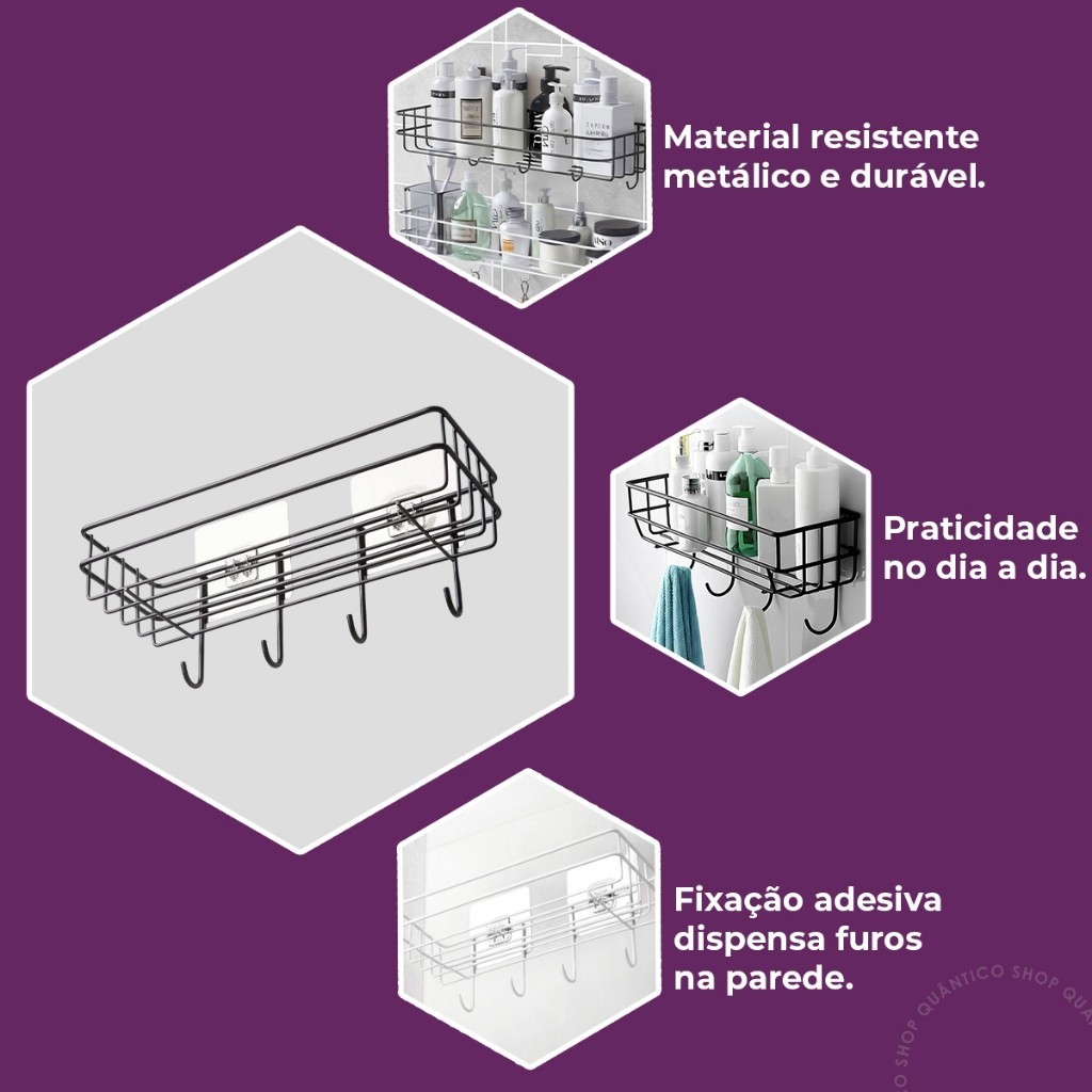 O que é Prateleiras Adesivas Pretas? Guia e Onde Comprar | BuscaProdutos