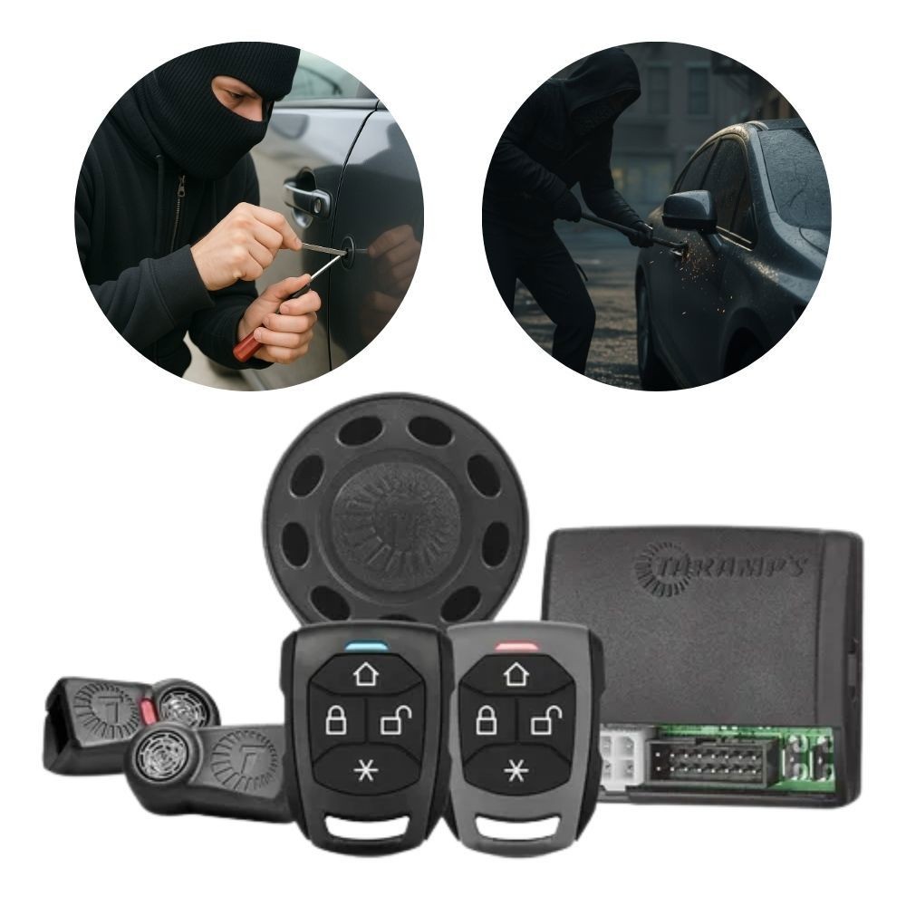 Alarme Automotivo Taramps Tw20P G4 Com Controle Presença