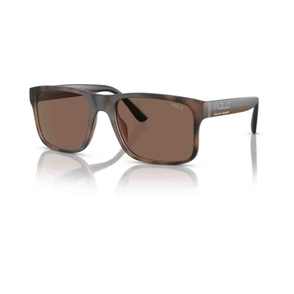 Óculos de Sol Havana fosco Masculino Polo Ralph Lauren 0PH4195U 60707357