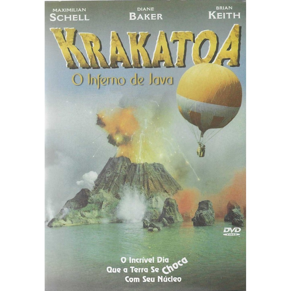 Dvd - Krakatoa O Inferno De Java - Diane Baker - Lacrado