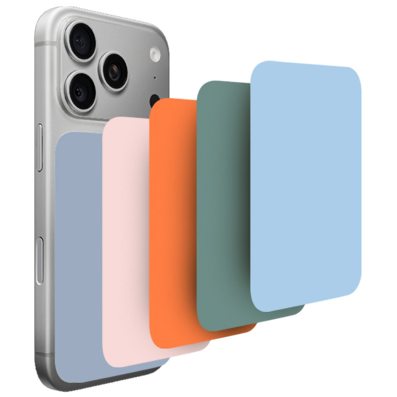 Adesivo Da Série IP17 De Cor Lisa Para Parte De Vidro Traseiro , Compatível Com iPhone 17 Pro Max Matte Decal Skin