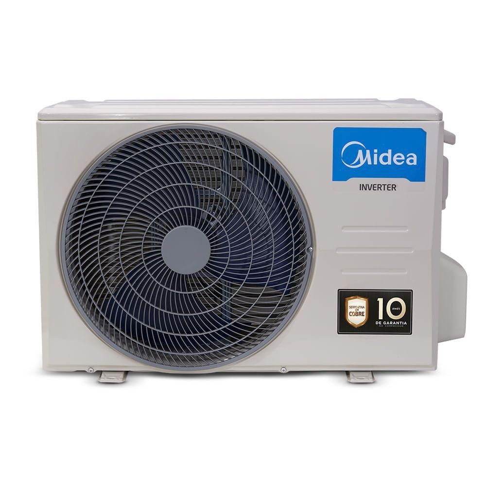 Ar Condicionado Split 24.000 BTUs Inverter AI Ecomaster Q/F Midea 42EZVQA24M5.38EZVQA24M5 220V — imagem 2 de 2