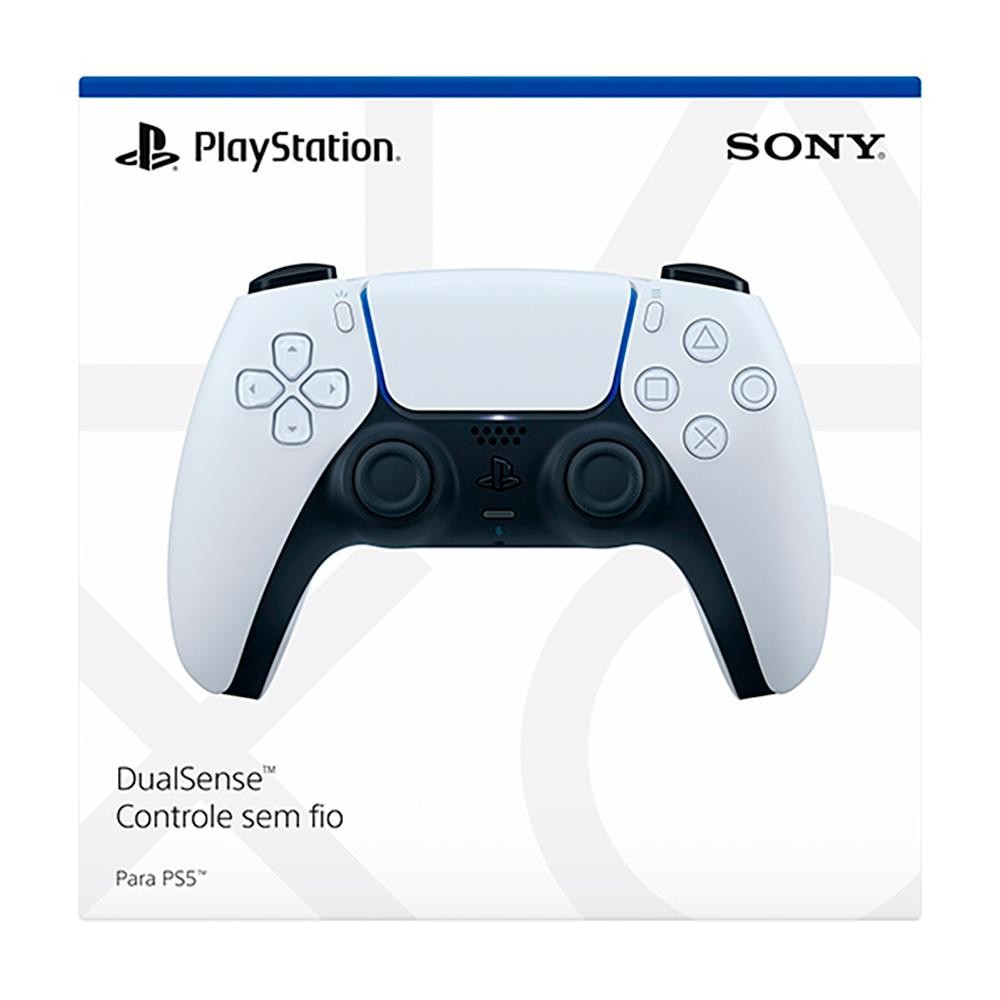 Controle DualSense Playstation 5 Branco em Oferta na Shopee