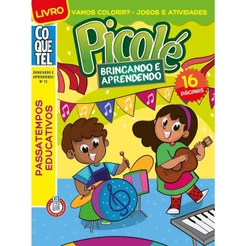Livro Coquetel Brincando Aprendendo 13 | Passatempos Educativos