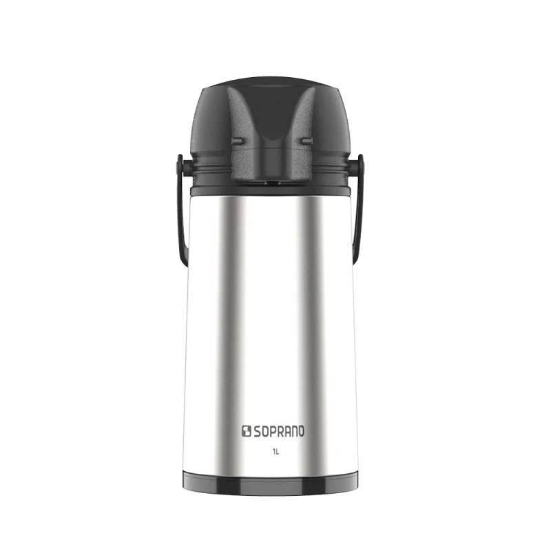 Garrafa Térmica de Inox 1 Litro Single Soprano