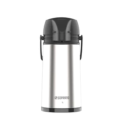 Garrafa Térmica de Inox 1 Litro Single Soprano