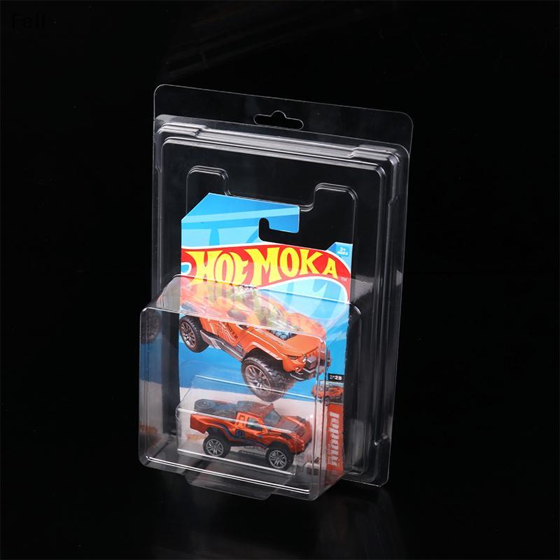 [Fel] Estojo Transparente Para Brinquedo De Carro MINI GT Protetor Shell Boulevard Team Transport Model Card Board Capa