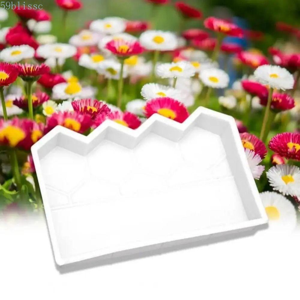 Molde De Tijolo De Cimento Para Cerca De Jardim BLISSC , Decorativo DIY Antigo , Reutilizável