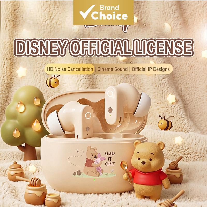 Fone de Ouvido Disney Q1, Sem Fio Bluetooth TWS, Intra-Auricular, Cancelamento de Ruído, Fones de Ouvido com Som HiFi