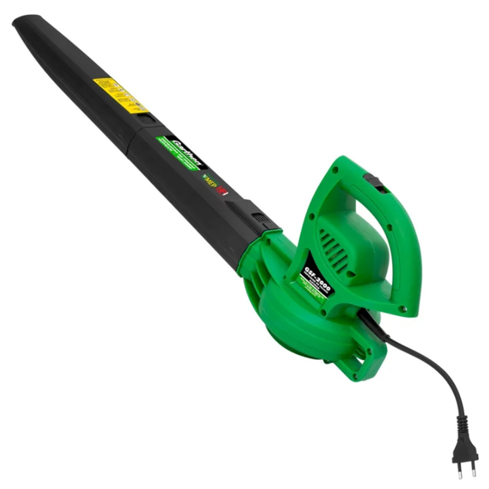 Soprador De Folhas 2000 Watts 660m³/h - GSF-2000 - Garthen