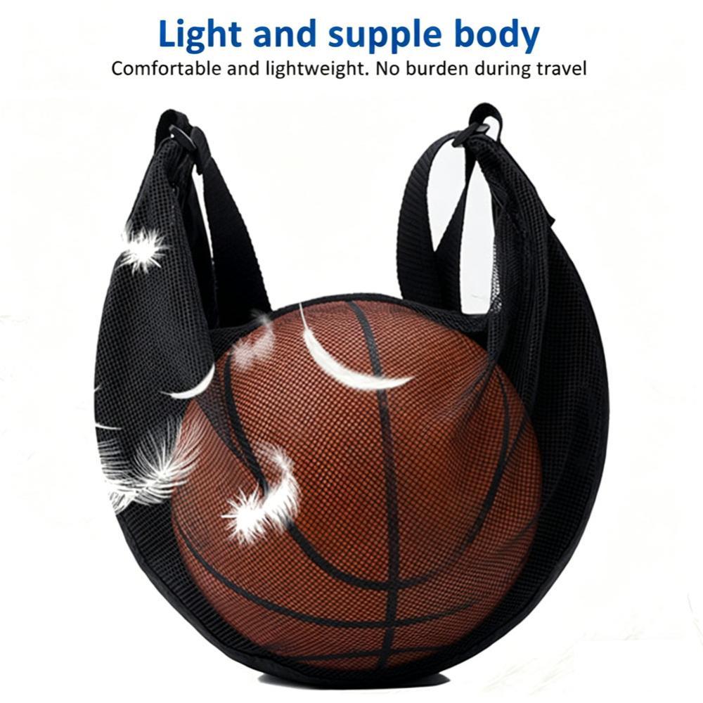 TKEY Zíper Crossbody Basquete Mochila Grande Capacidade Saco De Armazenamento Bola Oxford Tecido Esportes Organizador Bo