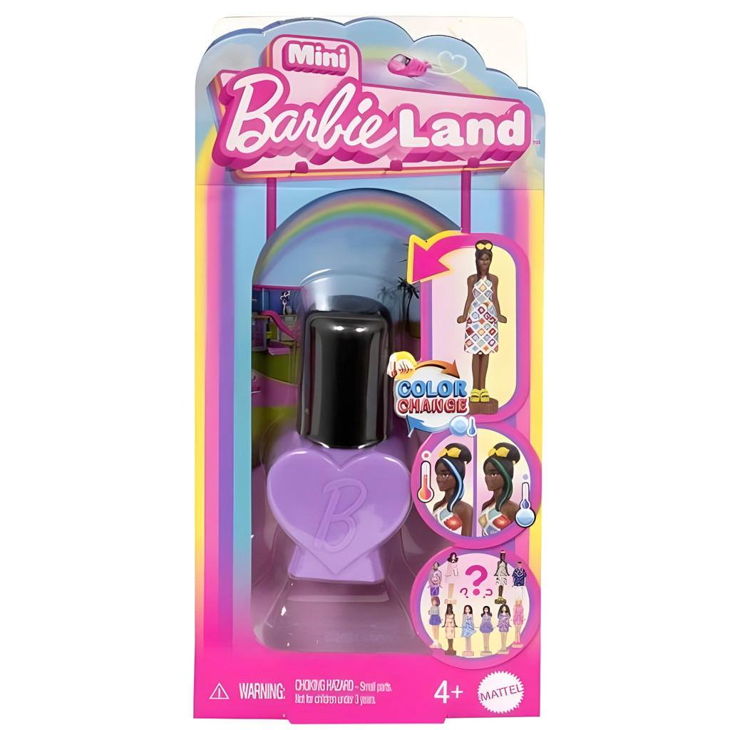 Boneca Barbie Mini Barbieland Esmalte Sortido Jcp97 - Mattel