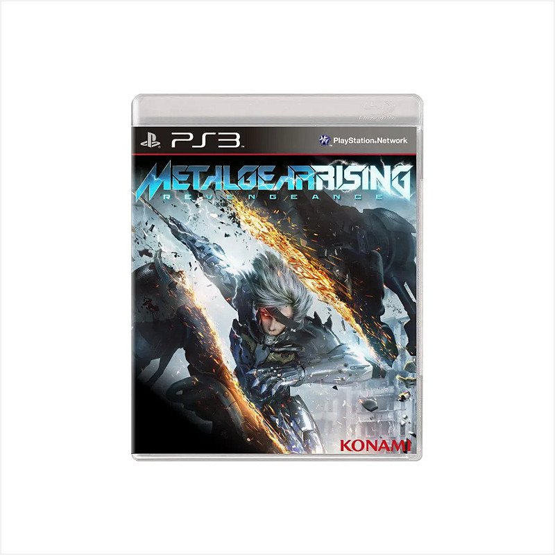 Jogo Metal Gear Rising Revengeance - PS3 - Usado - Original