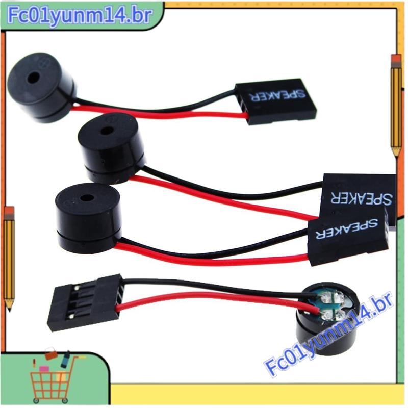 4 Pçs Desktop Computador Placa-Mãe Beeper CPU Alto-Falante Interno Para Conectar O Painel Frontal Da