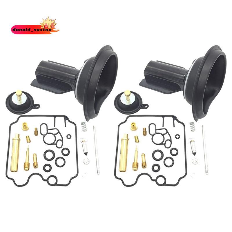[Rápido D] Kit De Reparo De Carburador De Motocicleta Reconstrução Para XTZ750 SUPER 1989-1997 2 Conjuntos