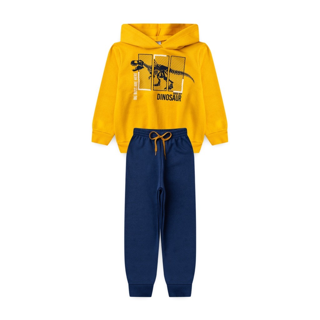 Conjunto Masculino Infantil Chefão Dino
