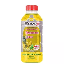 Isotônico Sorox Zero Abacaxi com Hortelã 550ml