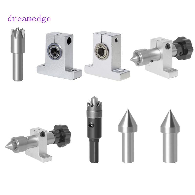 dreamedge Flor De Ameixa Dedal Broca Torno Tailstock Centro Rotativo Ferramentas Para Trabalhar Madeira Rolamento