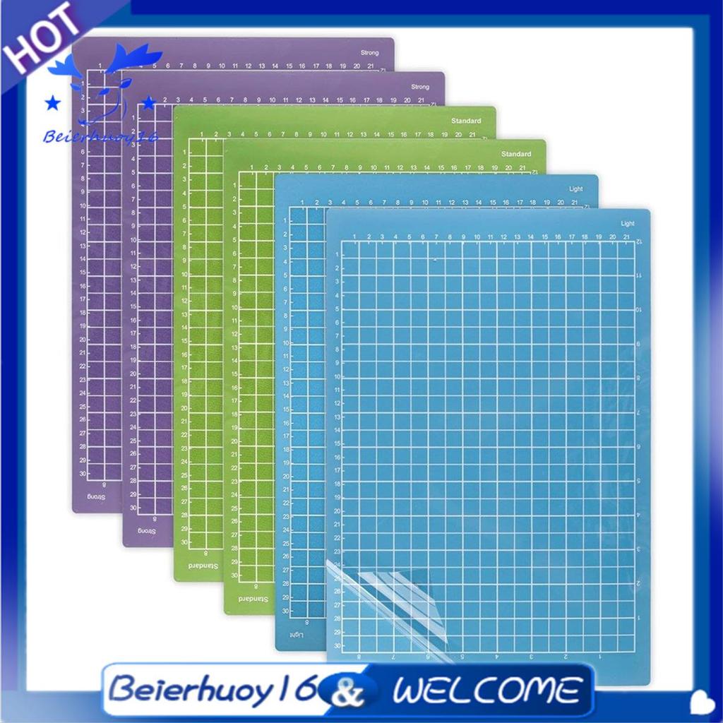 Kit De Esteira De Corte De 6 Peças 8.5x12 Pol . Para Joy Xtra (StandardGrip , LightGrip , StrongGrip) , Conjunto De Tape
