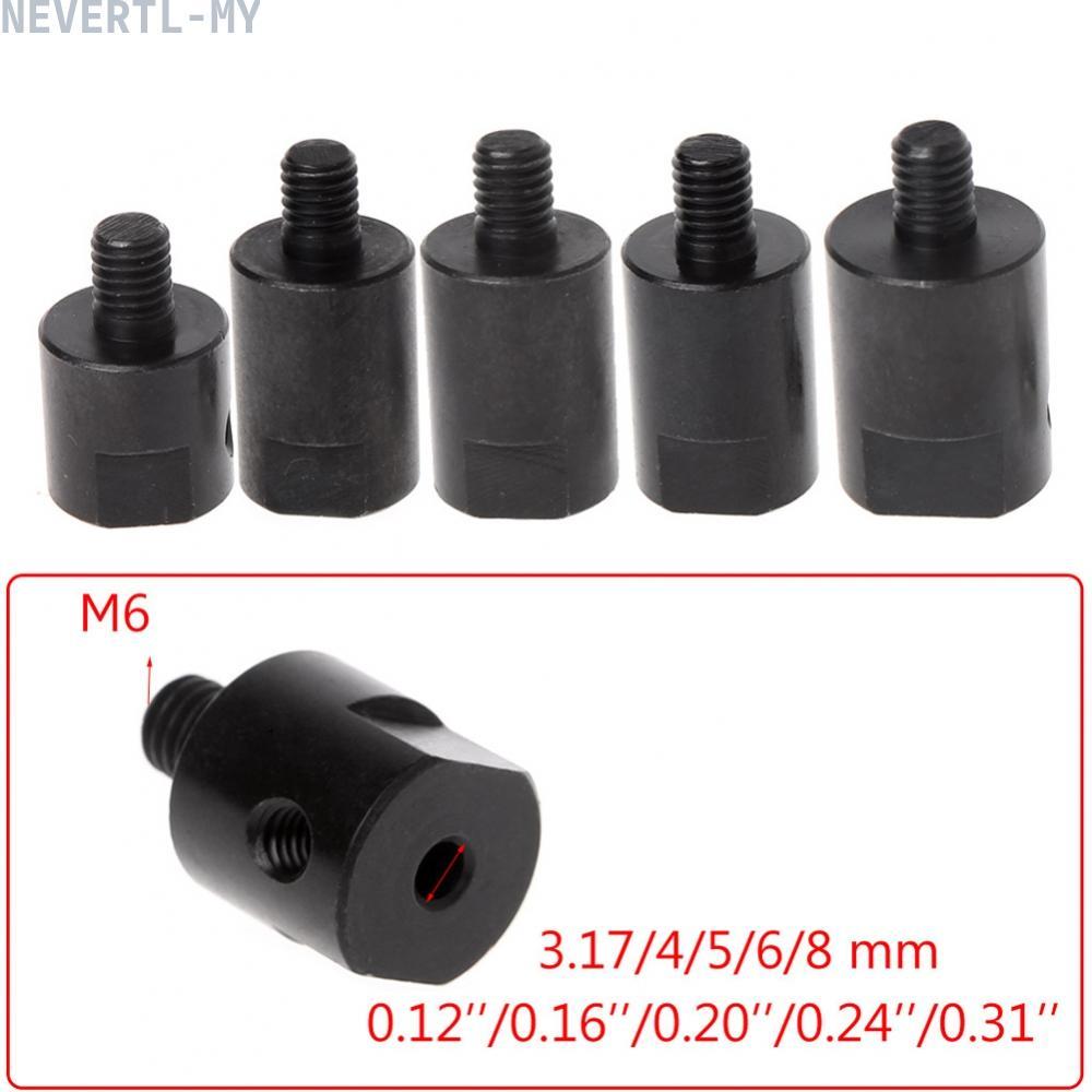 Kits Flexíveis Do Eixo Motor Mandril De Acoplamento Furo De 6 Mm 3.17/4/5/8