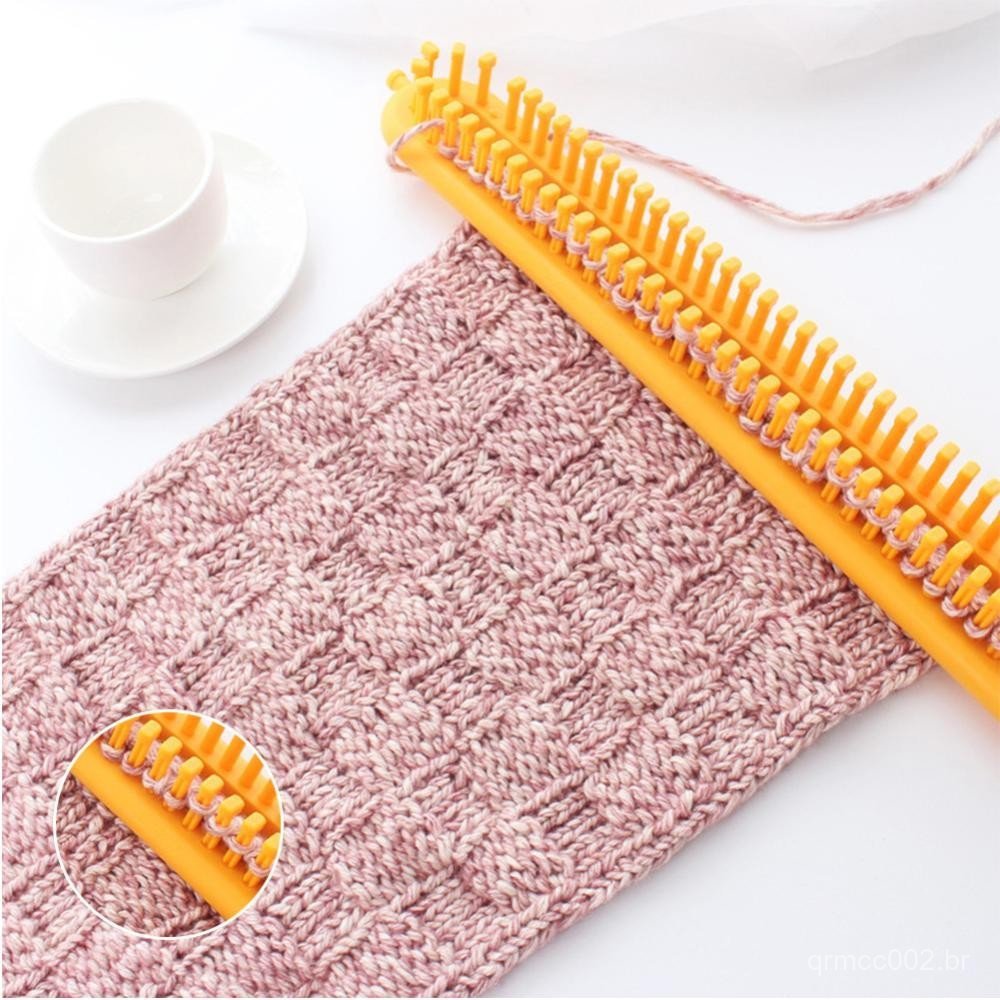 TKEY 1Pc Tear De Tecelagem Kit De Tricô DIY Máquina Ferramentas De Costura Pompom Meia Chapéu Cachecol Fabricante Malha
