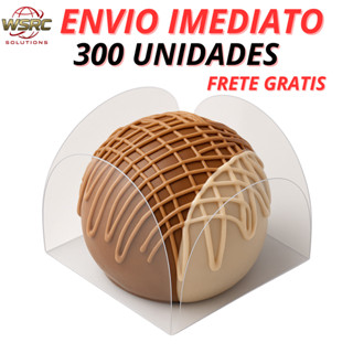 300 Forminhas Para Doces de Acetato Transparente Confeitaria Aniversários Casamento Decoração em Oferta na Shopee