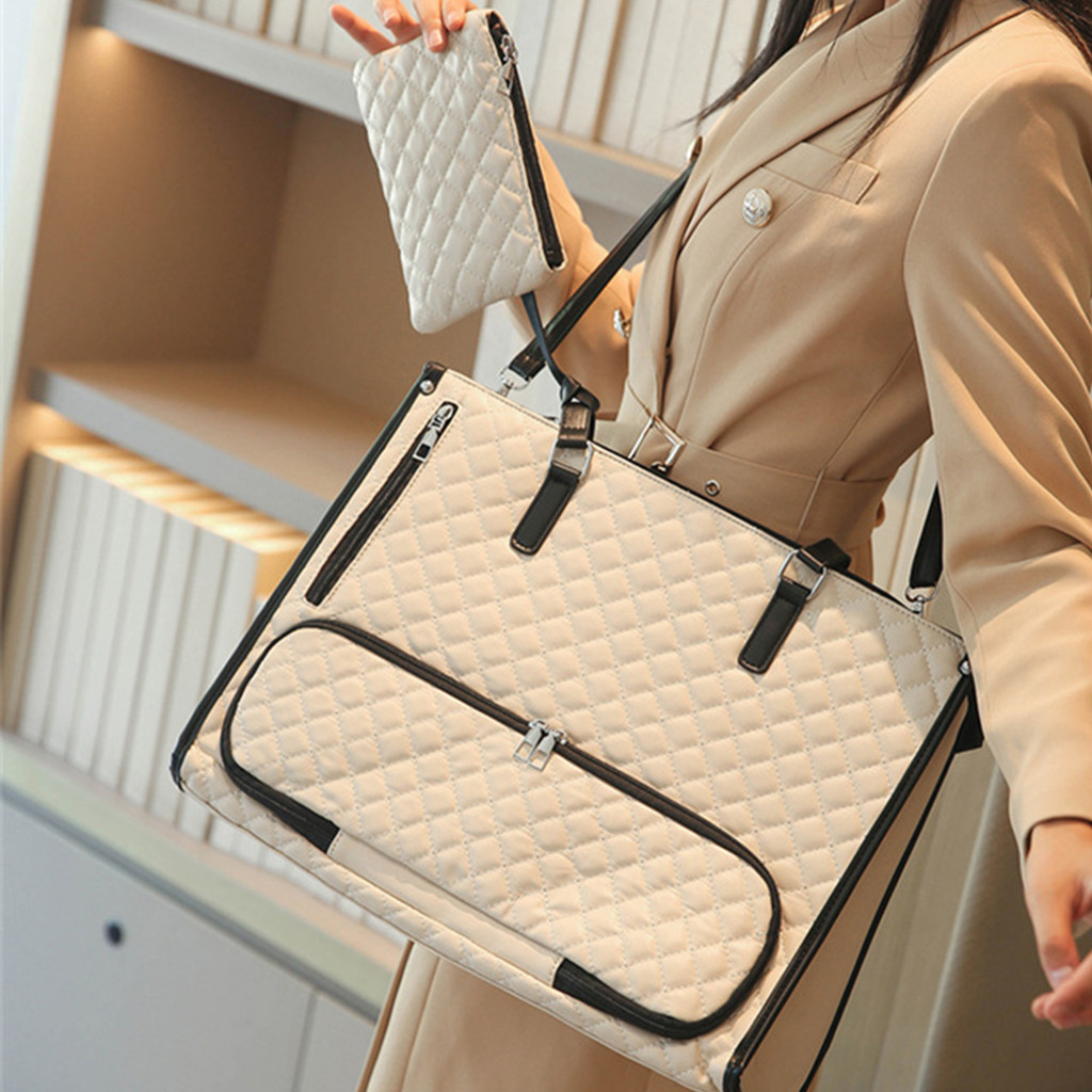 Bolsa Feminina Térmica 2 em 1 para Laptop 15.6'' e Marmita Grande Capacidade em Oferta na Shopee