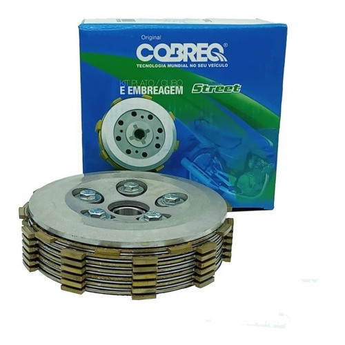 KIT EMBREAGEM COMPLETA COBREQ ( 0016-KE ) HONDA NX400 FALCON ( TODOS OS ANOS ) em Oferta na Shopee