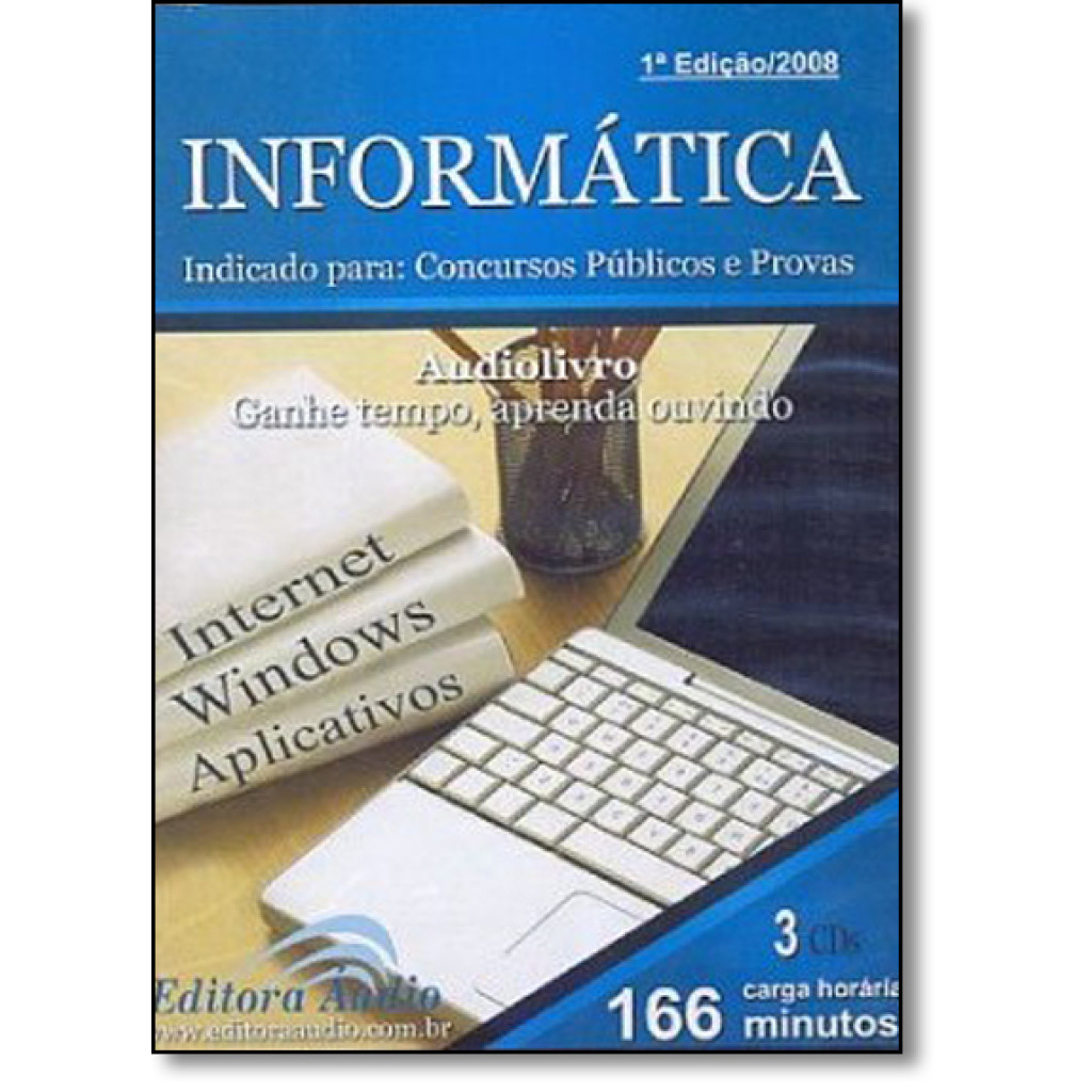 Informatica 3 Cds - Audiolivro