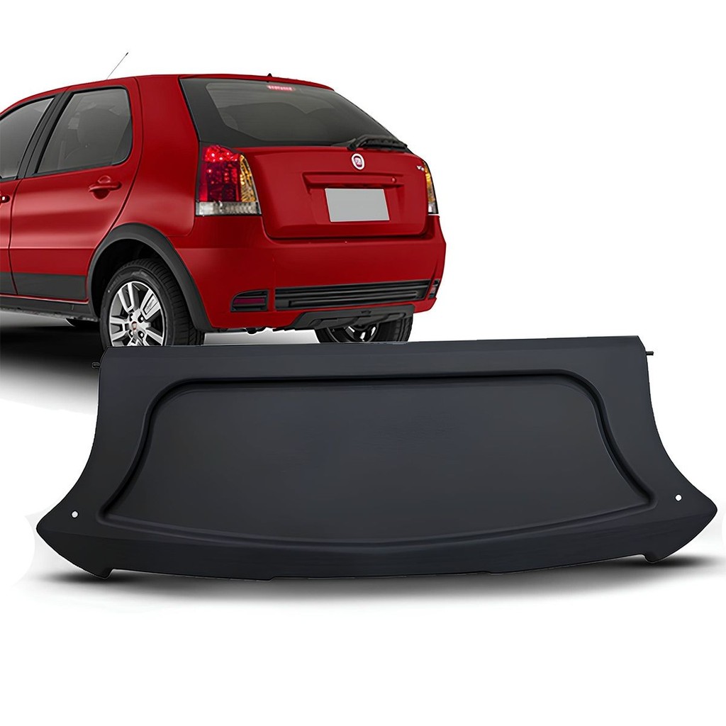 Tampão Bagagito Porta Malas Preto Palio G3 2004 a 2016