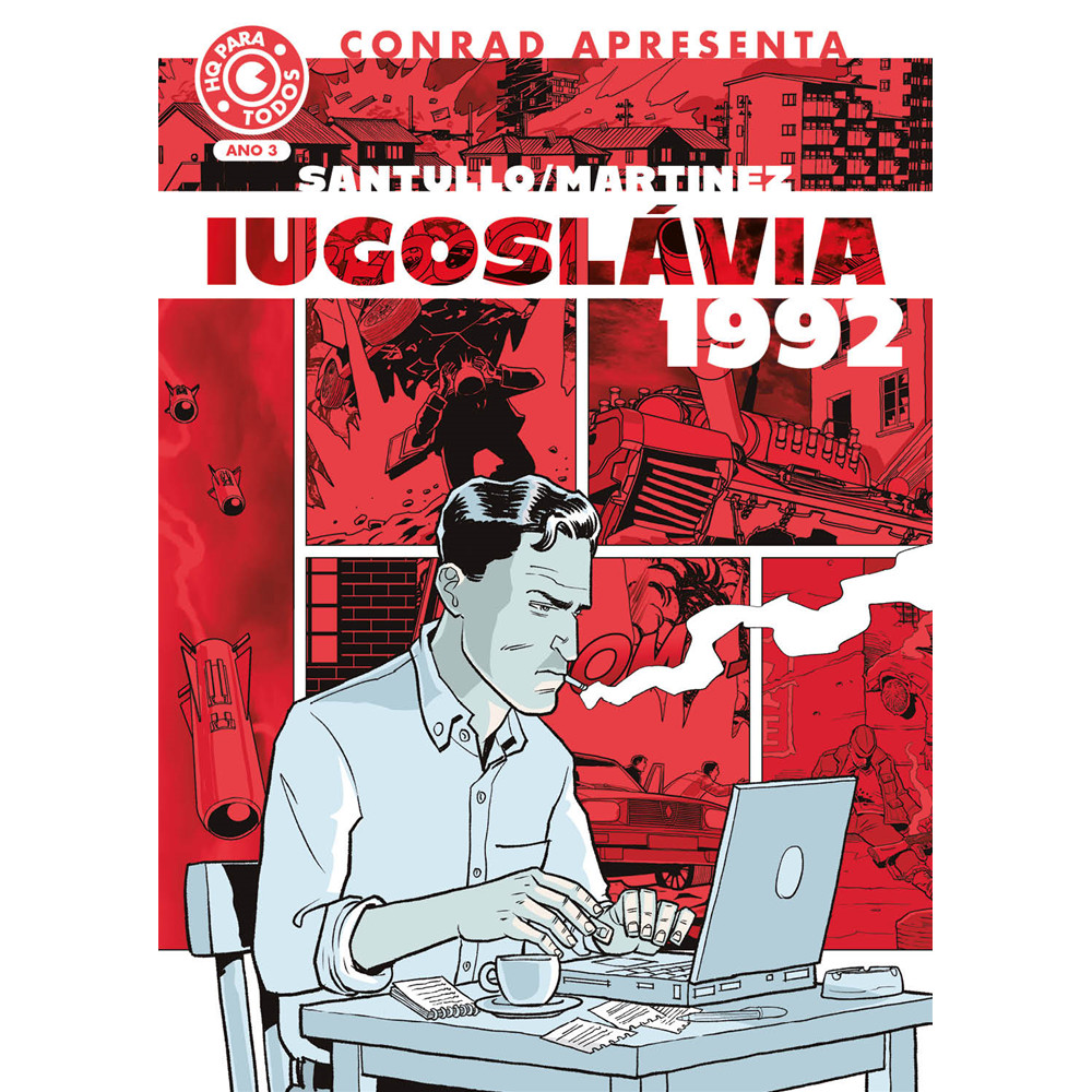 Capa do livro Comics - Iugoslávia 1992 - Editora Conrad