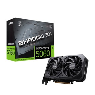 Placa de Vídeo MSI NVIDIA GeForce RTX 5060 SHADOW 2X OC, 8GB, GDDR7, 128 Bits - 912-V537-037 em Oferta na Shopee