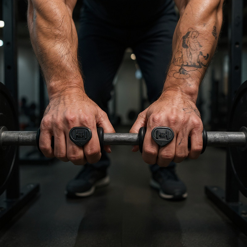 Luva Premium Entre os Dedos Grip Único Antiderrapante Crossfit Garantida