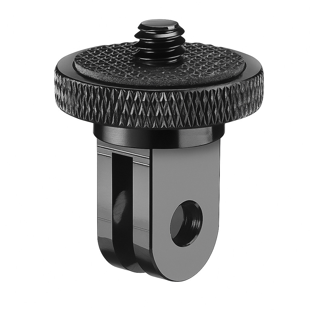 Adaptador de GoPro p/ Rosca 1/4 100% em Alumínio Resistente em Oferta na Shopee