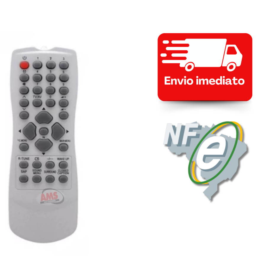 Controle Remoto Para Tv Panasonic Tubo Tc-29fj30l Tc-14rm10l 7357