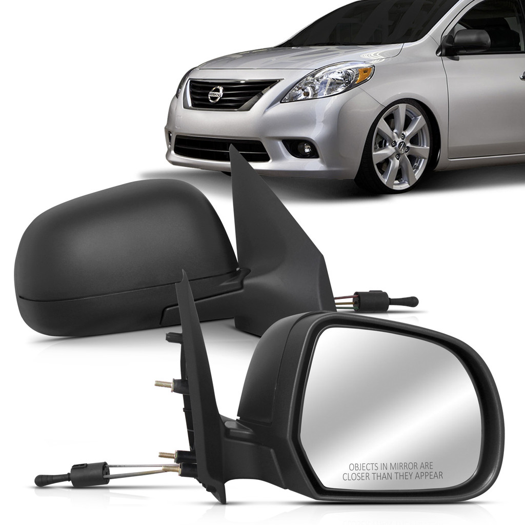 Retrovisor Externo Versa 2012 2013 2014 Controle