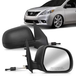 Retrovisor Externo Versa 2012 2013 2014 Controle